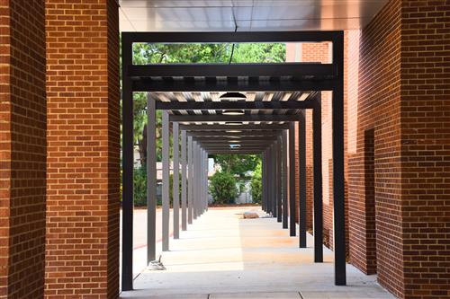 bus dropoff canopy